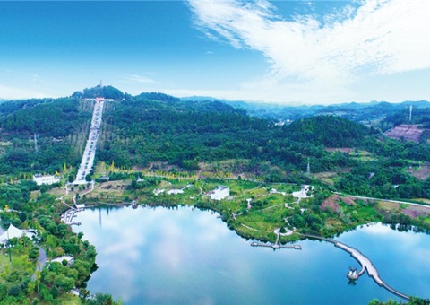 资阳乐至：：生态与富民并进，绿色与昌盛同辉