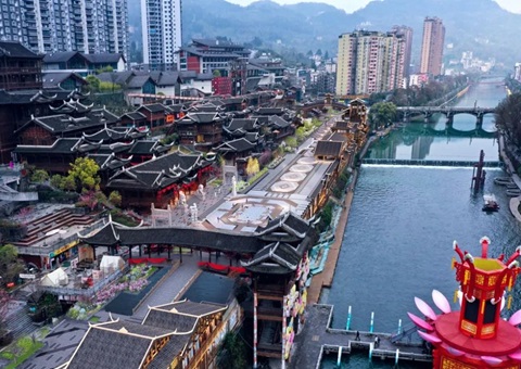 湖北宣恩：：：墨达楼片区将实验“地上抬升+地面交通+地下连通”三级空间复合开发模式